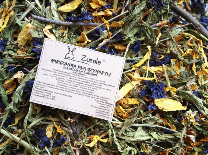 ZUZALA MIXTURE FOR CHINCHILLAS op.500g. Brand Zuzala