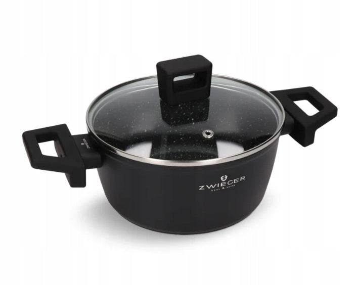 ZWIEGER FORTE POT SET WITH LIDS 8 EL / NON-STICK COATING Number of items in the set 8