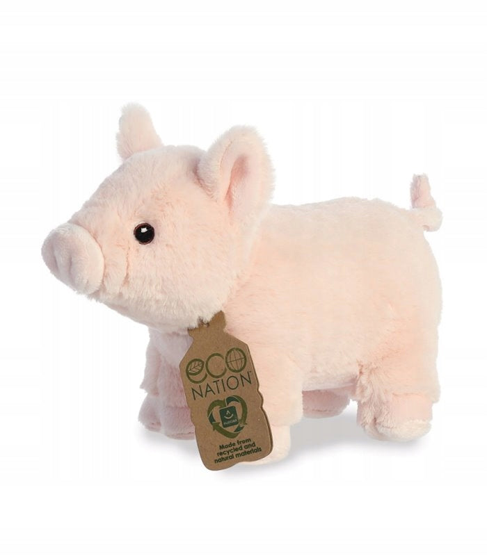 Minkštas žaislas Aurora Eco Nation Paršelis, 15 cm