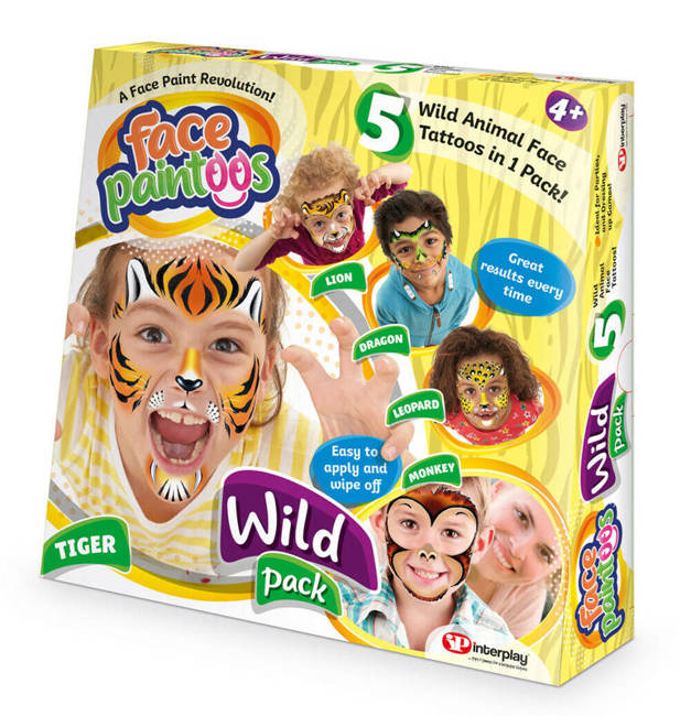 Face Paintoos Wild Pack 