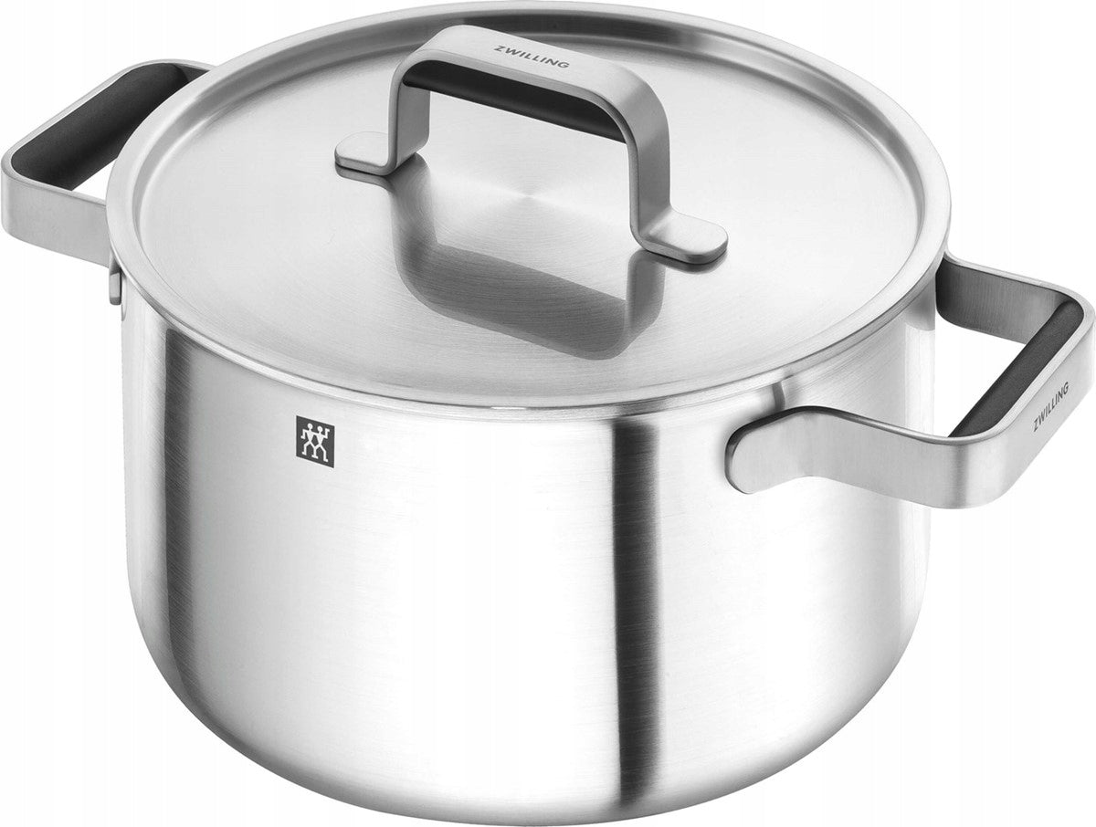 ZWILLING PURE Set of 5 Stay-Cool pots Color silver