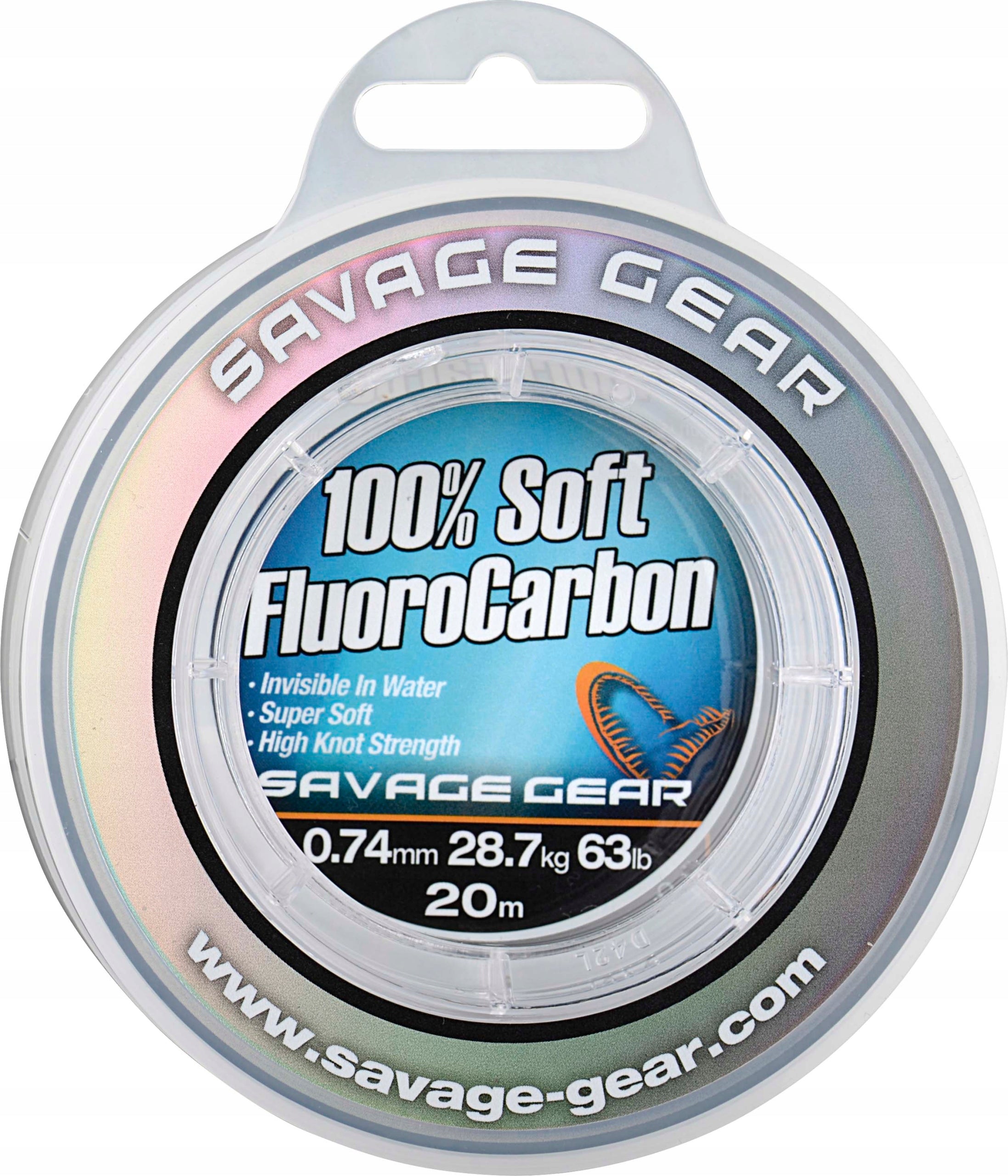 Schnur Savage Gear Soft Fluoro Carbon, 0,17 mm, 50 m 