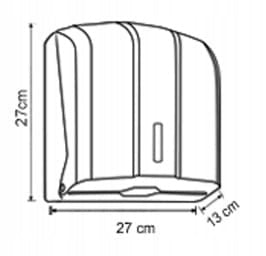 ZZ JET towel dispenser - convenient and elegant to use Manufacturer code P400PGWT