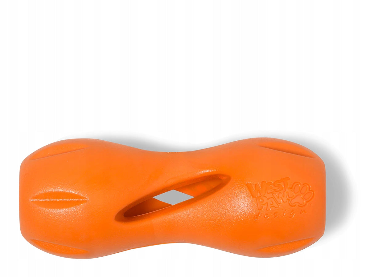 Gummi-Hundespielzeug West Paw, orange 