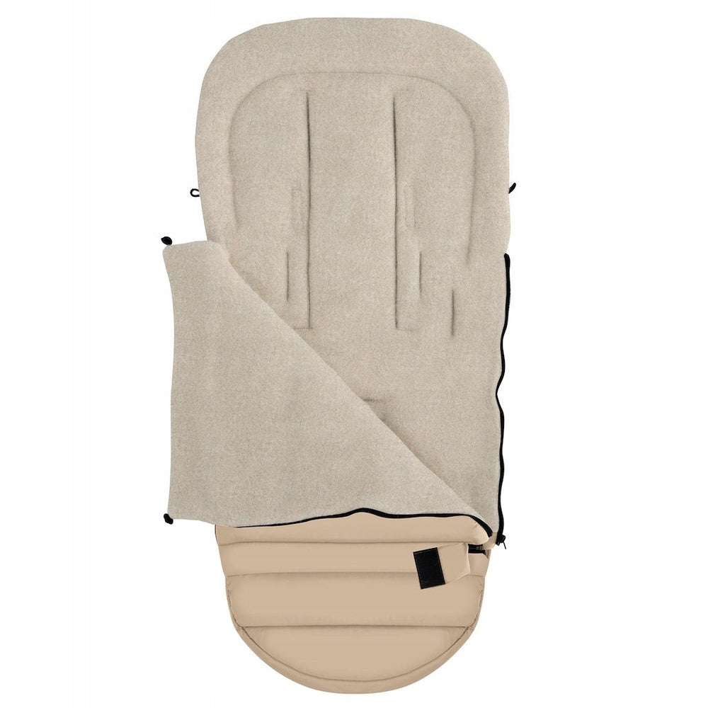 Zaffiro - Adjustable wool sleeping bag iGrow Aspen 0-36m Vanilla Length 106 cm