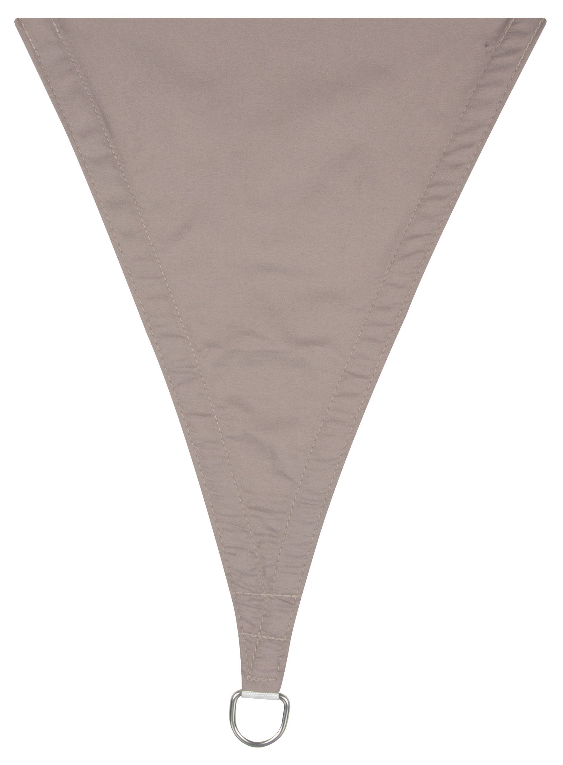 Sonnenmarkise Perel GSS3500TA, 5 m, Dreieck, Kakao 
