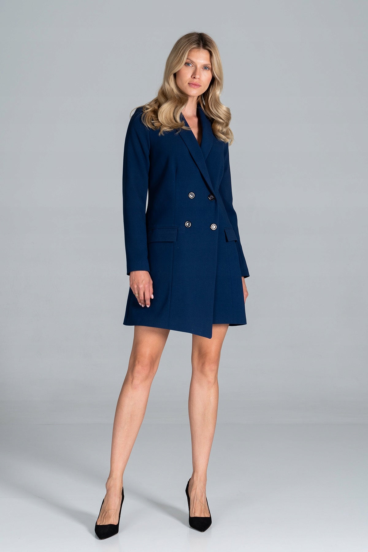 Kleid für Damen Figl, blau 
