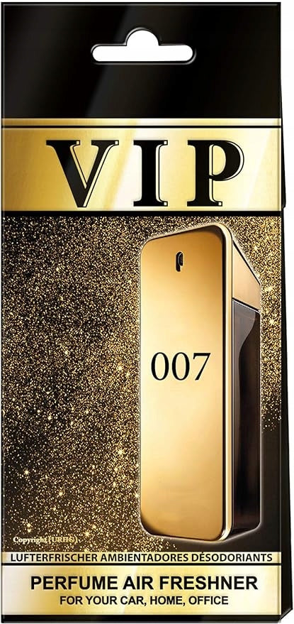Auto-Lufterfrischer VIP 007, basierend auf „1 Million“ Duftmotiven 