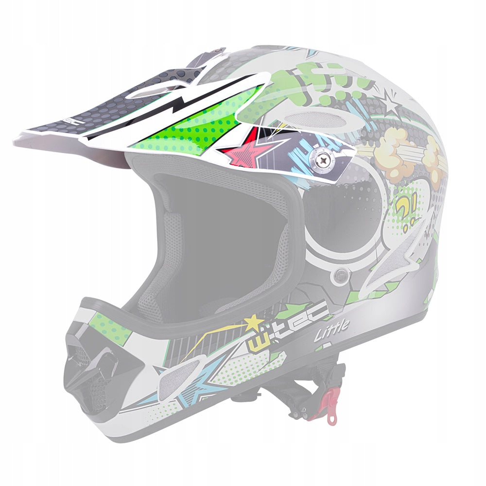 Ersatz-Helmschnabel FS-605 W-TEC - Skull Smile 
