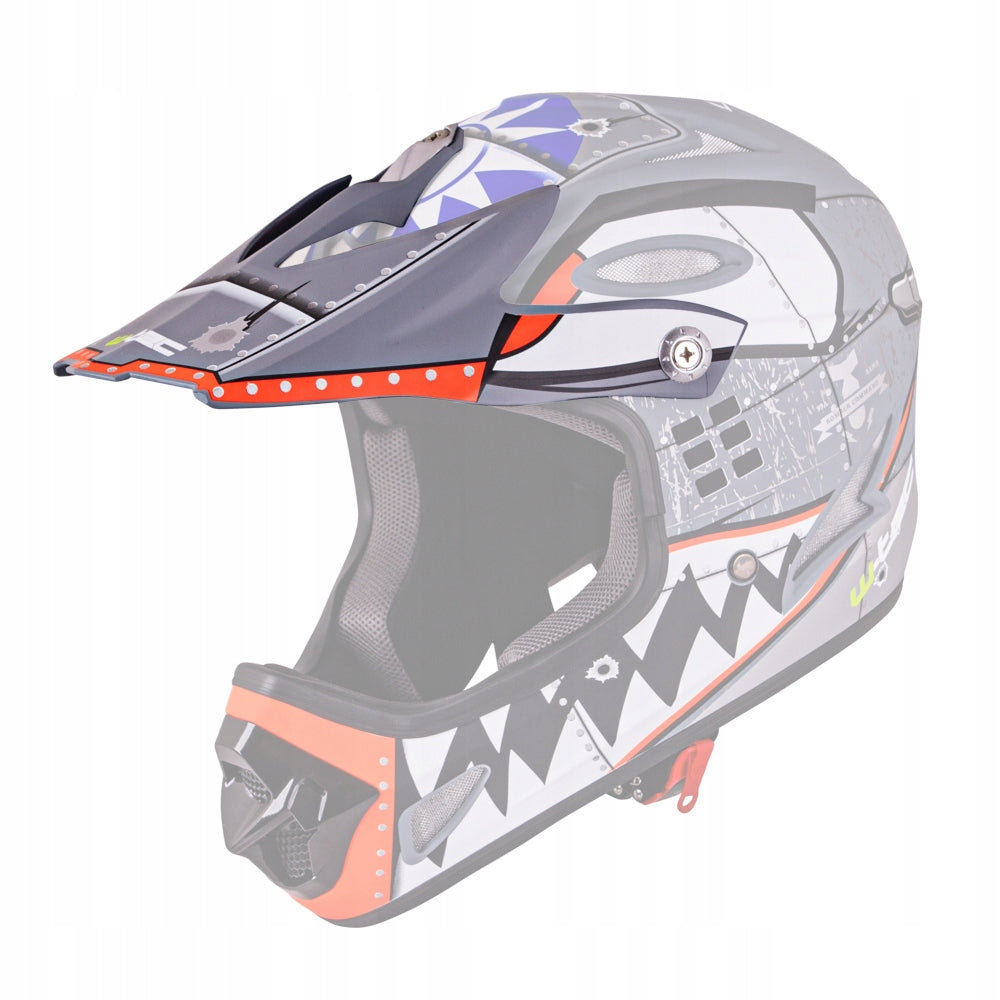 Ersatz-Helmschnabel FS-605 W-TEC - Skull Smile 