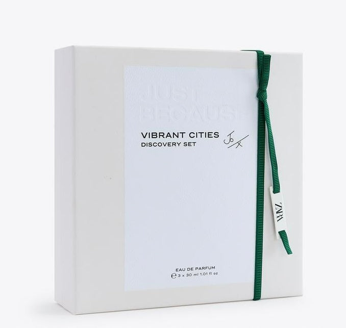 Zara Eau de Parfum VIBRANT CITIES EDP 3X30ML EAN (GTIN) 5905721771114