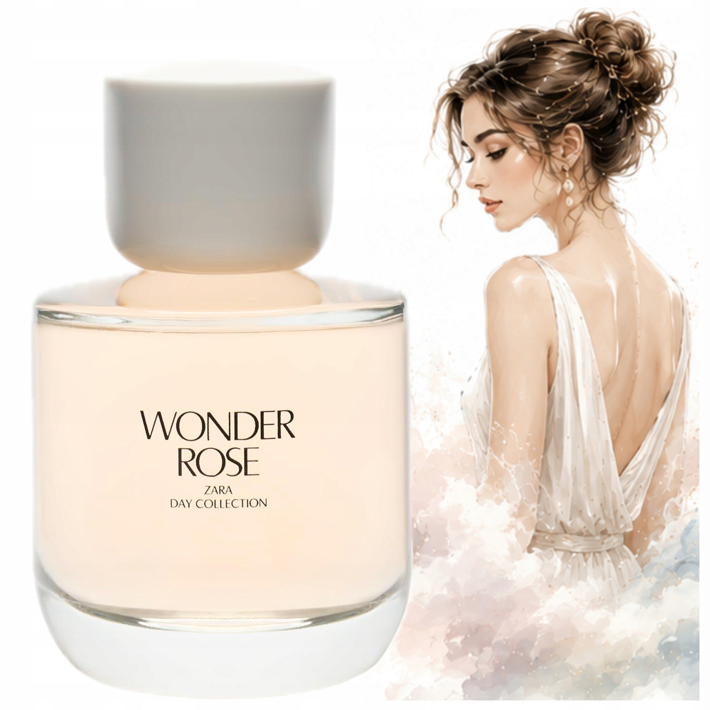 Zara Wonder Rose Perfume 90 Ml /eau de toilette