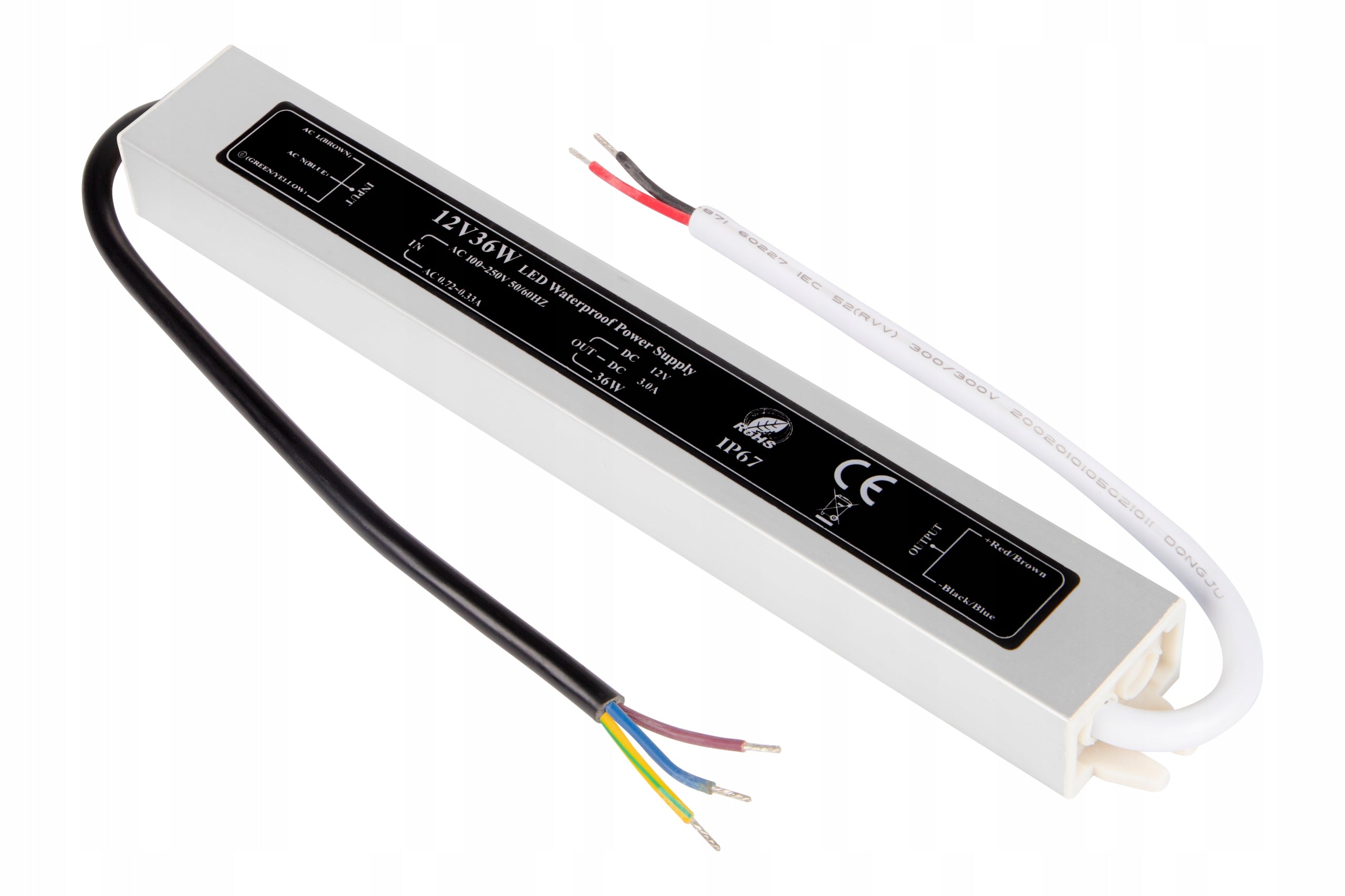 Stromquelle für LED-Streifen – 12V 3A 36W 