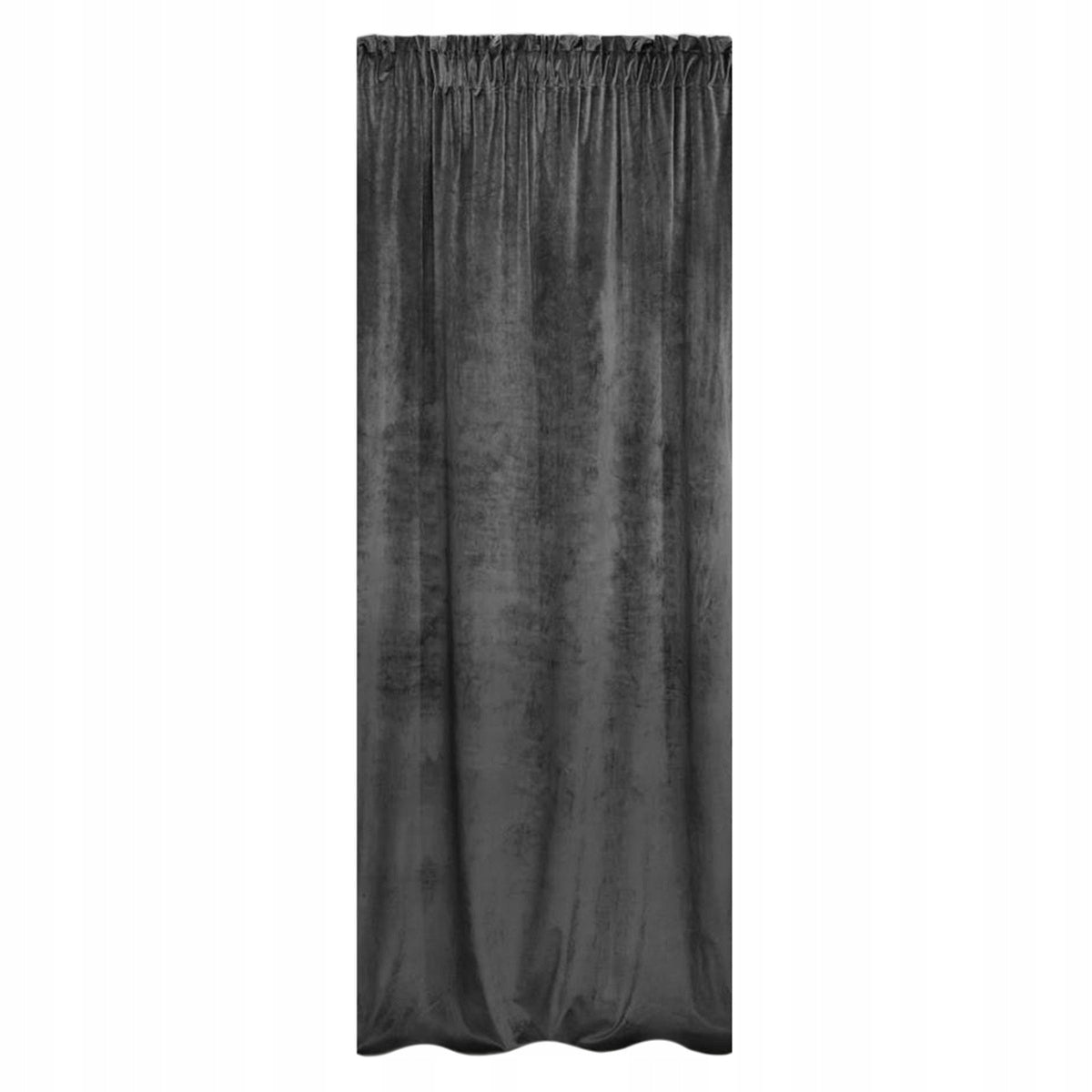 Veloursvorhang Soft Velvet 140x270 A566 - dunkelgrau 