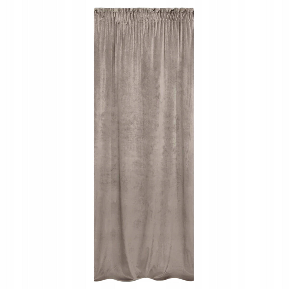 Veloursvorhang Soft Velvet 140x270 A566 - Dunkelbeige 