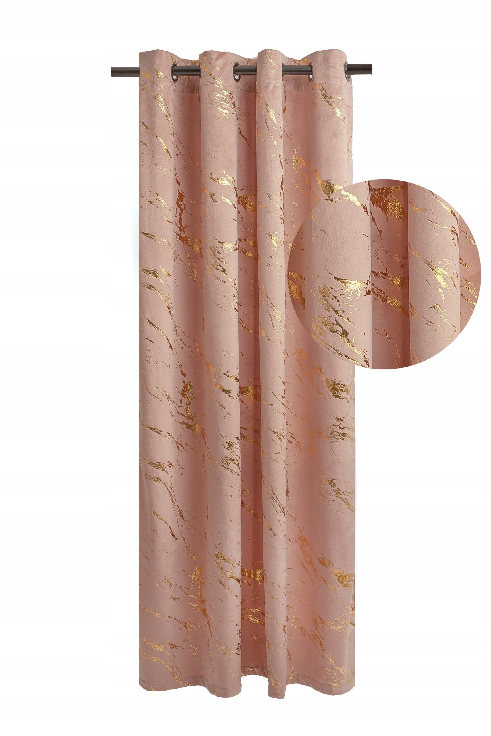 Vorhang Endless Chic Gold, 140x270 cm 