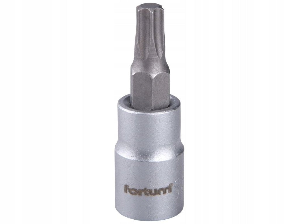 Zástrčná hlavice Fortum TORX, 1/4", TX 27, L 37mm, CrV / S2 Brand Fortum