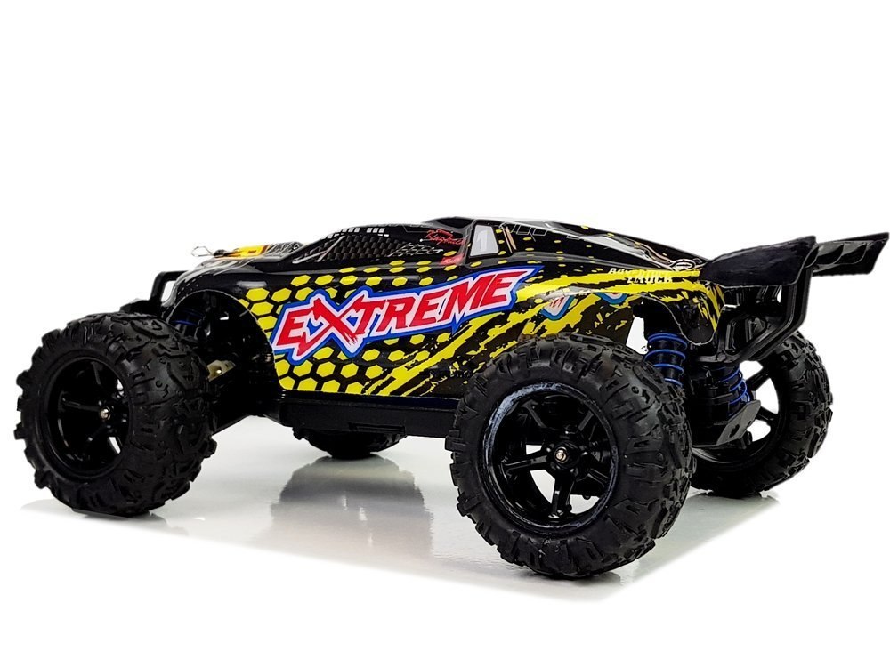Rennwagen mit Fernbedienung ENOZE 9302E, 1:18 gelb 