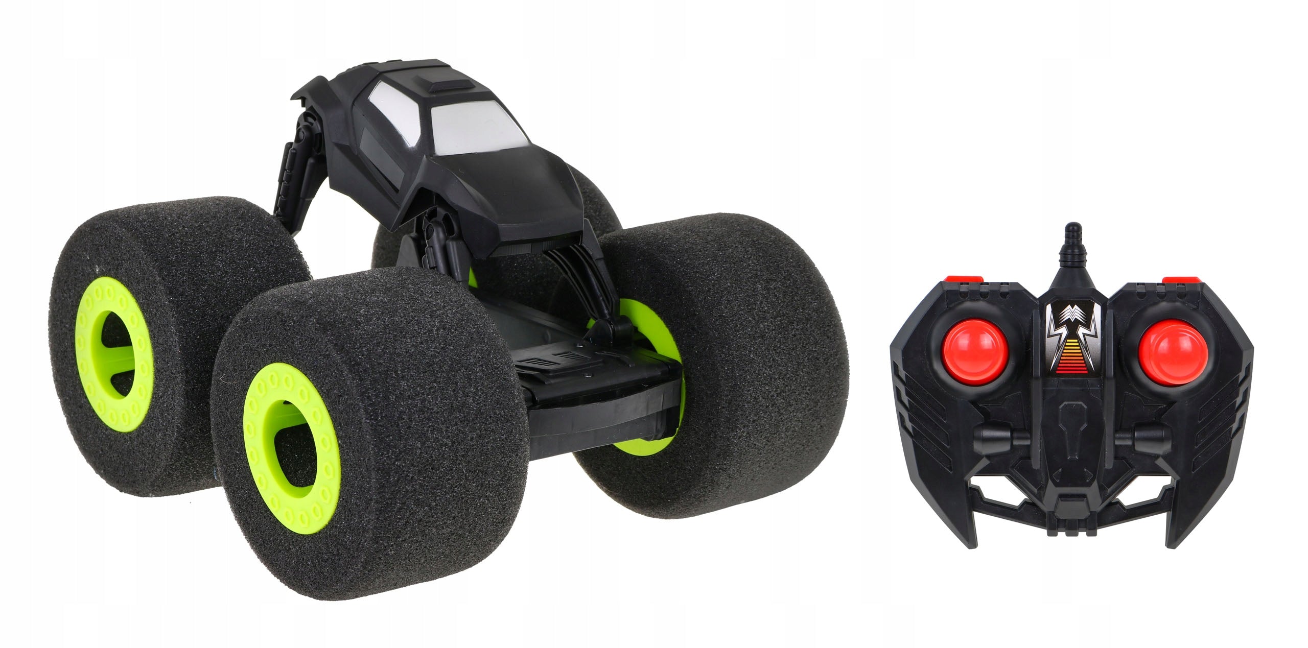 R/C mašinėlė Soft Green Wheels, juoda