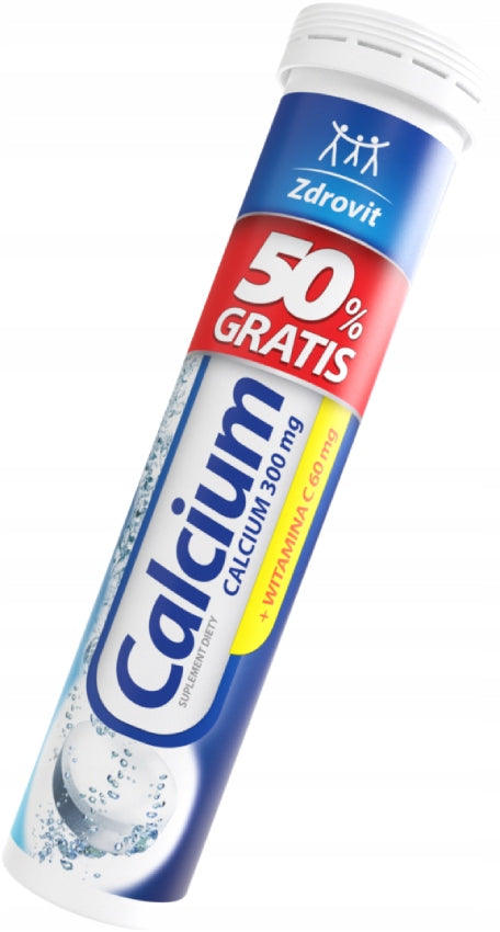 Zdrovit Calcium calcium effervescent tablets 20 pcs. taste Mandarin EAN (GTIN) 5906204005146