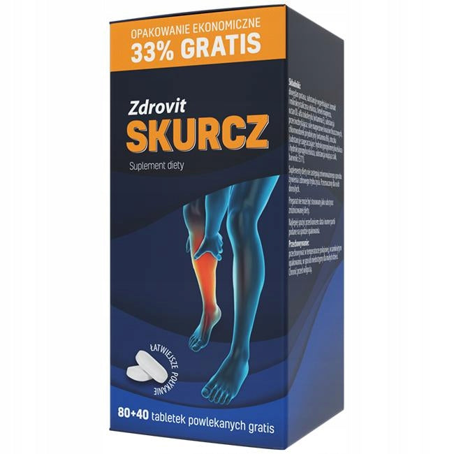Zdrovit Shrink 80 + 40 tablets, ruszczyk