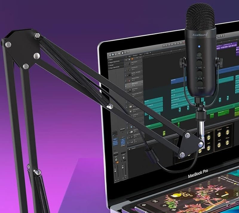 ZealSound K66S Professional Studio Microphone with Noise Cancelling Arm Manufacturer code K66S