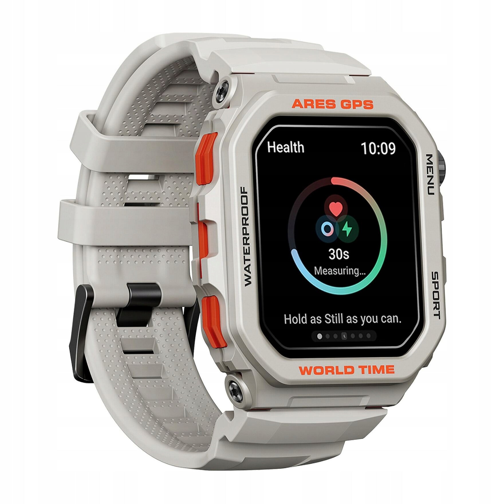 Zeblaze Smartwatch Ares GPS Moon White Alexa Voice Assistant Support Kind smartwatch