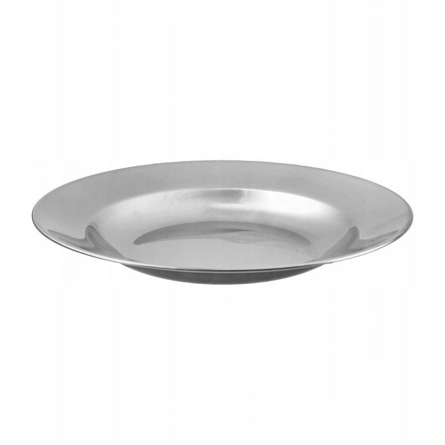 Zebra Thailand Deep Plate Stainless Steel Durable Camping Survival 23 cm