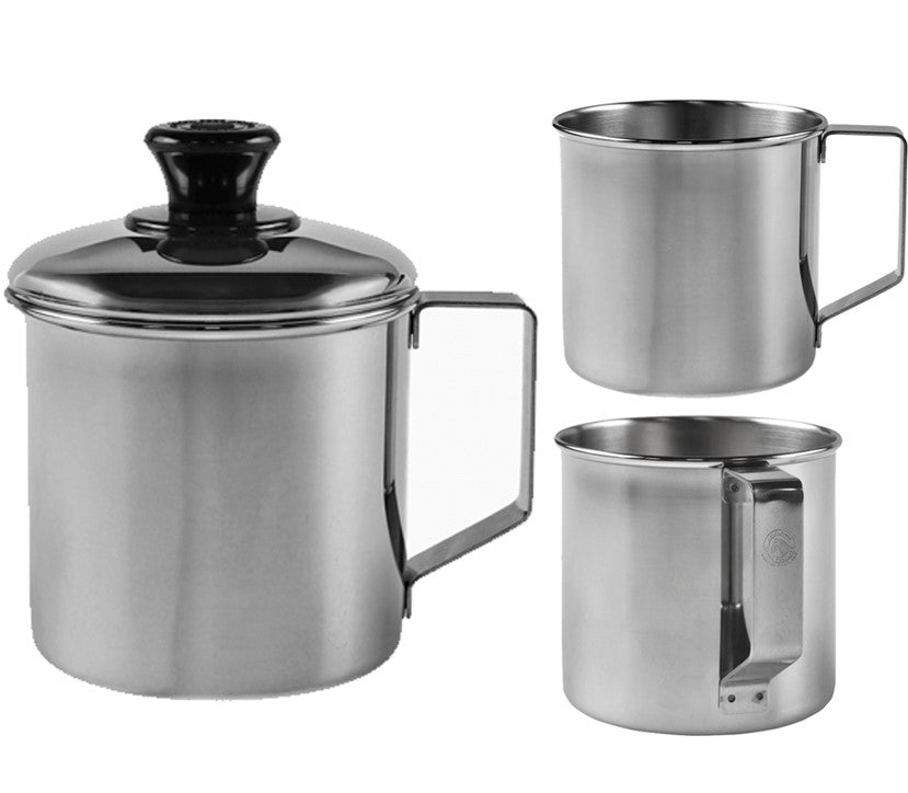 Zebra Thailand Tourist Mug with Lid Stainless Steel 8cm 0,4l 400ml