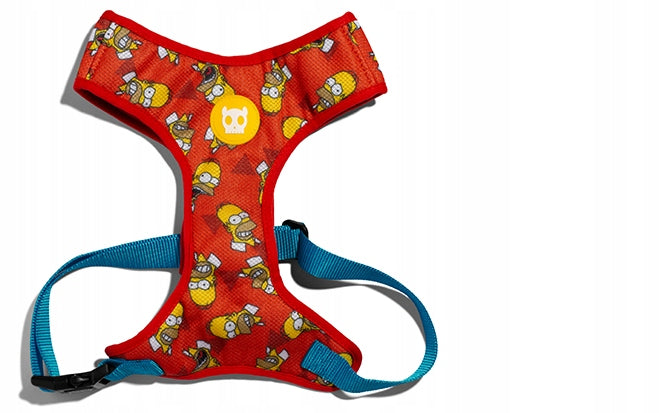 Zee Dog Harness Air Mesh Homer Simpson S