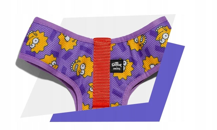 Zee Dog Harness Air Mesh Lisa Simpson S Type adjustable