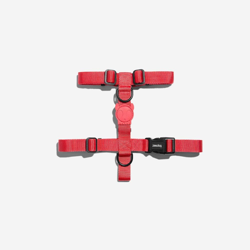 Zee Dog Harness Neon Coral L