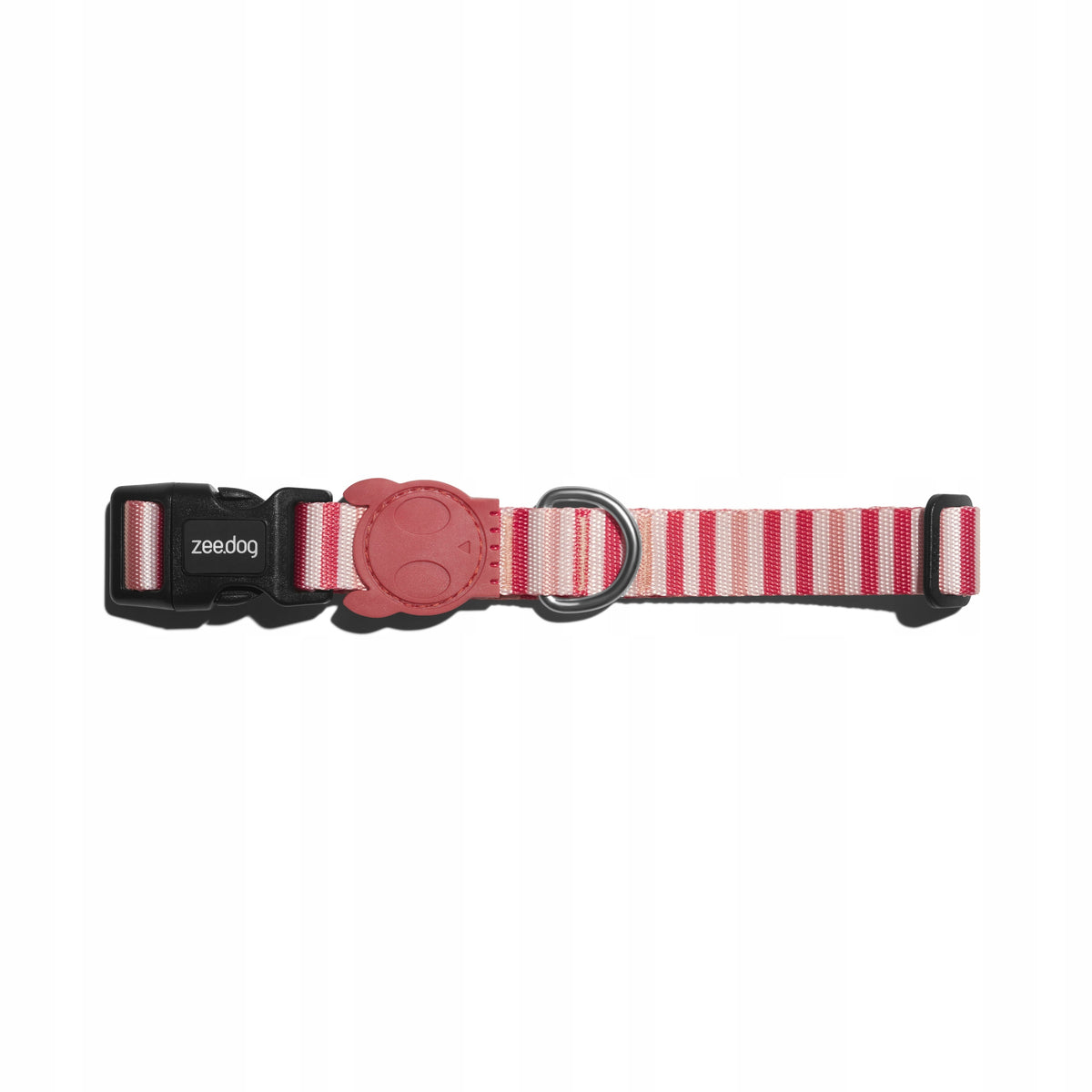 Zee Dog Striped Dog Collar Peppermint M
