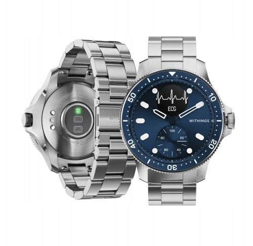 Withings ScanWatch Horizon Hybrid Blau 