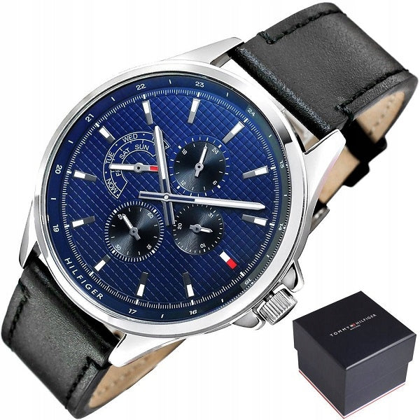 Tommy Hilfiger Herrenuhr Shawn 1791616, schwarz 
