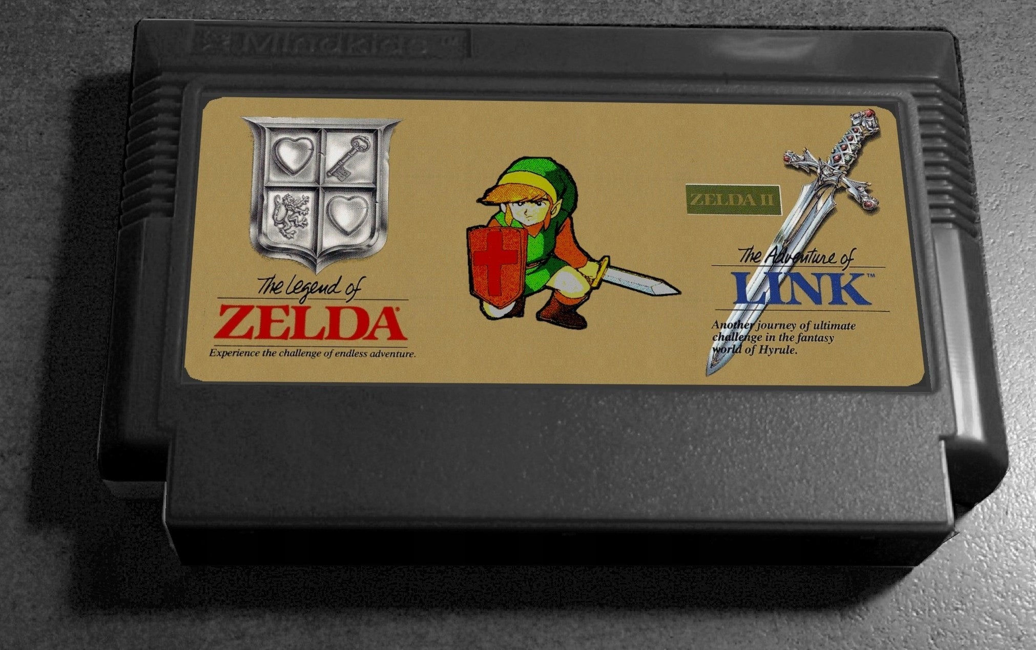 Zelda1+2PL Pegasus kartridż na układach scalonych