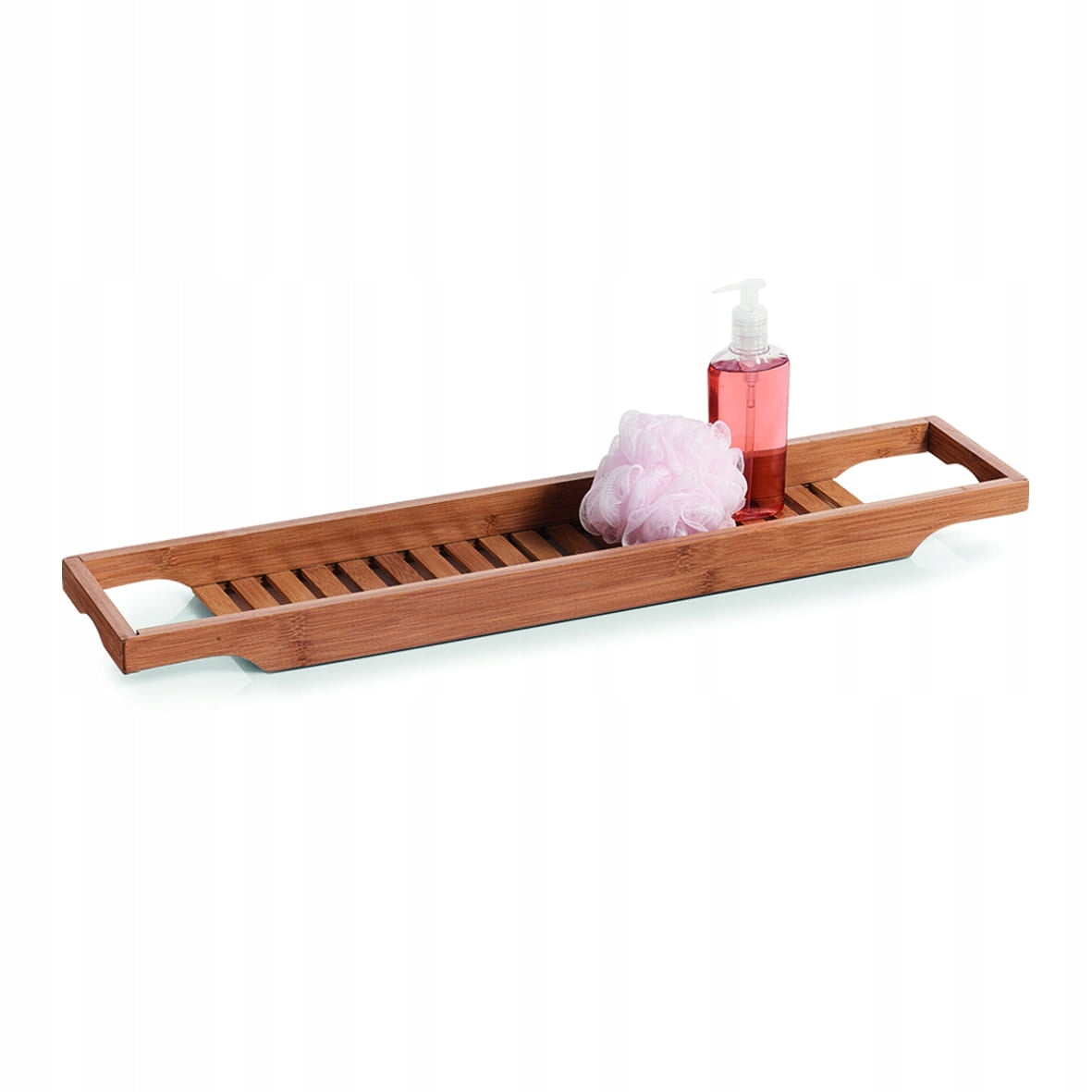 Zeller, Bamboo wood shelf for bathtub