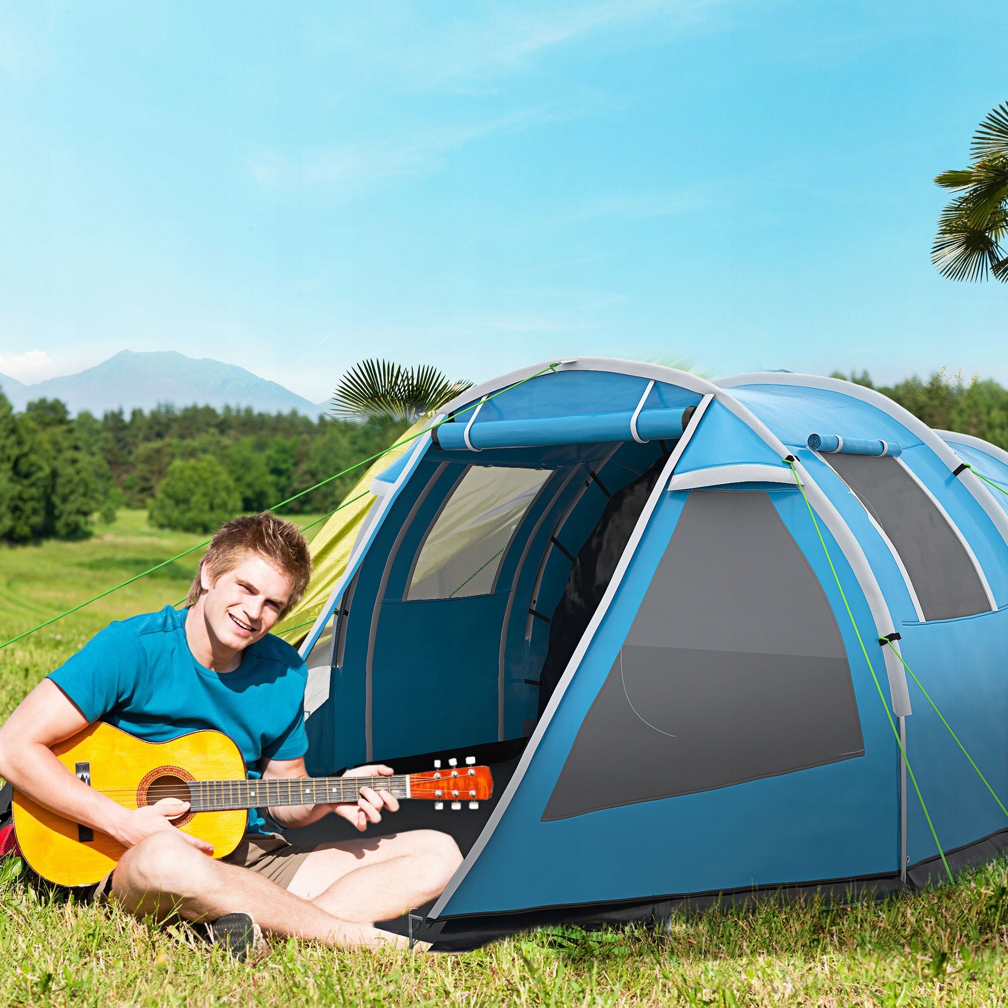 Zelt Trekking Tent, Weather Resistant Manufacturer code A20-285V00BU