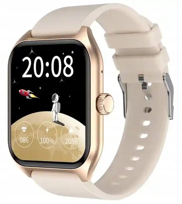 ZenithX Beige Lux Business Modern Female Smart Watches Beige