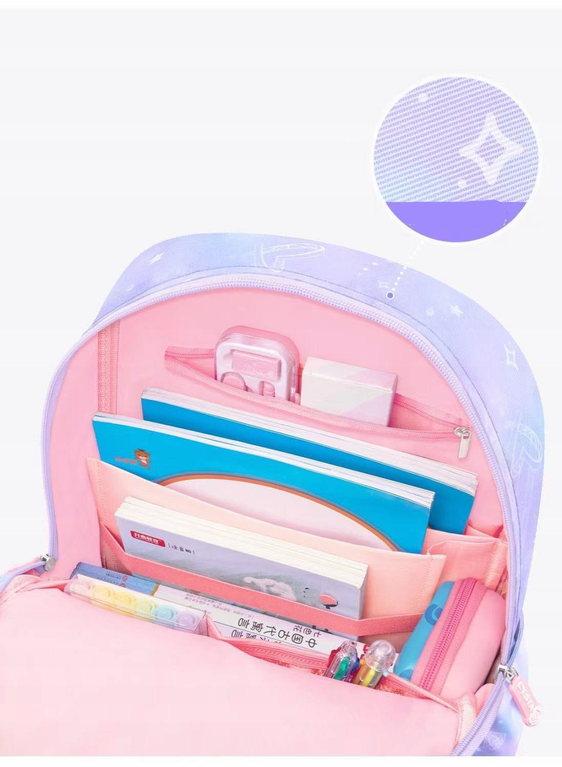 Zenoluxe Kuromi multi-chamber school backpack purple Classes 3-9 Brand no brand