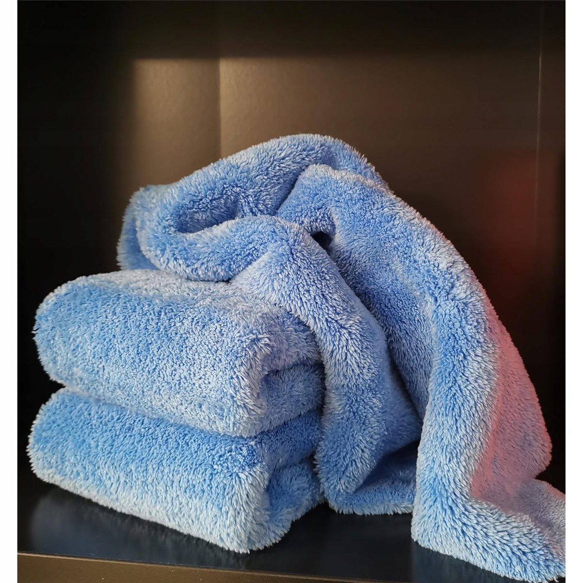 Zerda Microfiber Pearl 40x40cm Blue Edgeless Seamless Manufacturer no brand