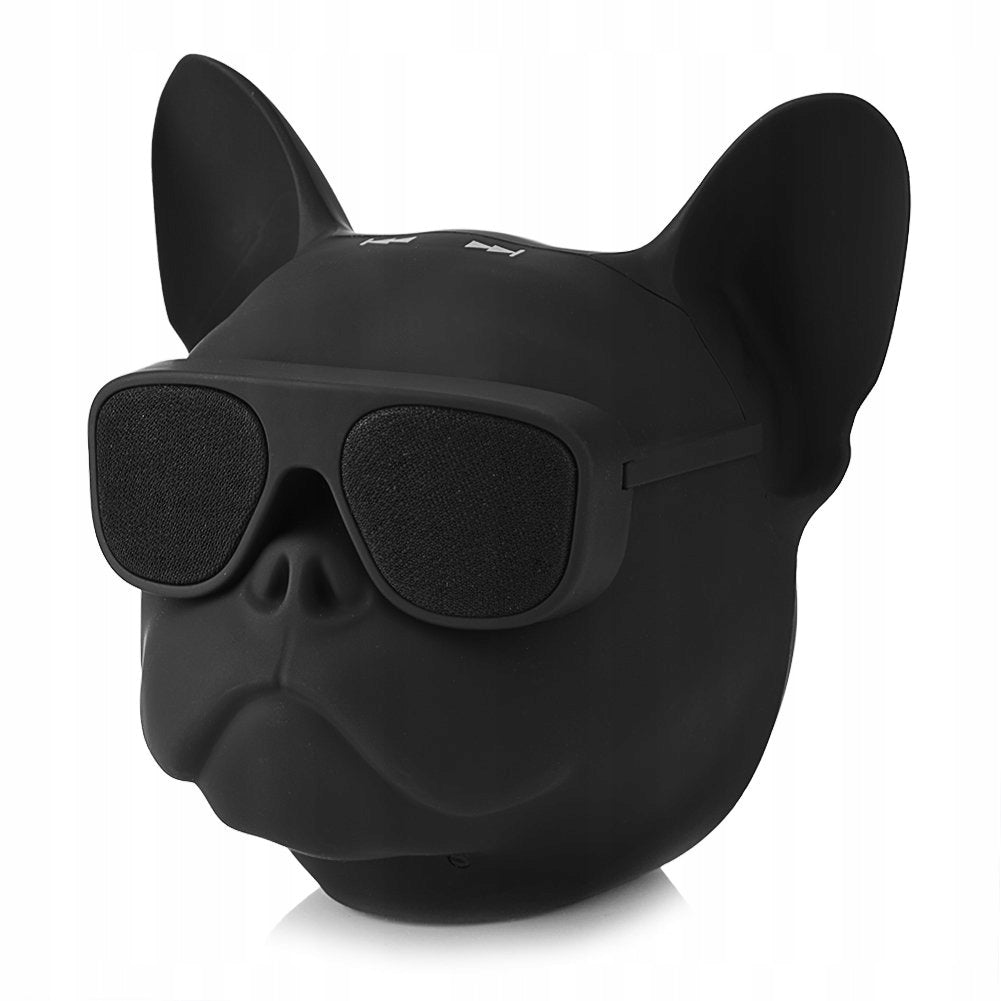Zerone Creative Dog Head Shaped Speaker Gadget Gift Packaging status original