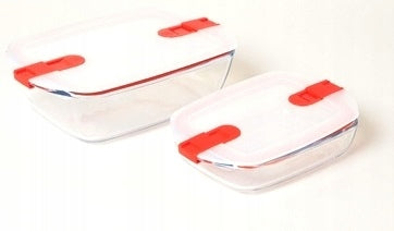 Maisto dėžučių rinkinys Pyrex Cook & Heat, 2 vnt.