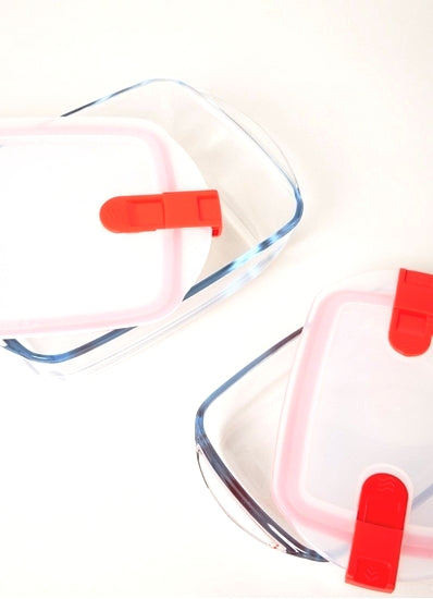 Set Lebensmittelboxen Pyrex Cook &amp; Heat, 2-tlg. 