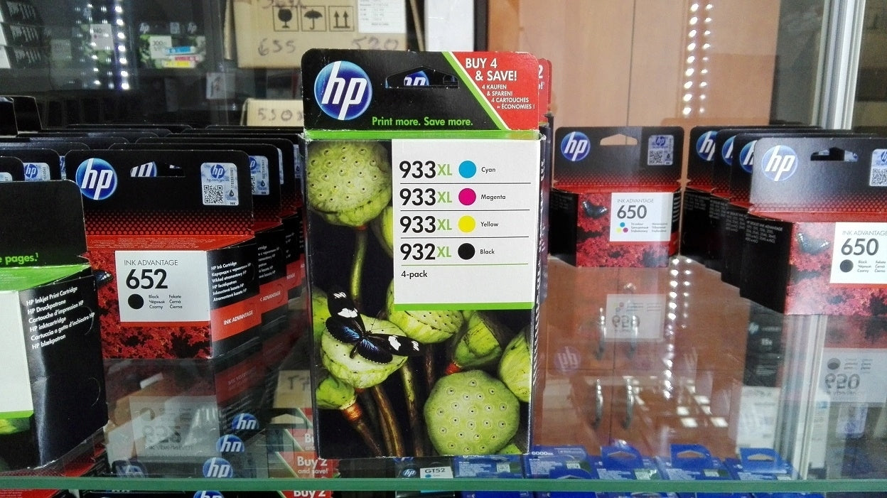 Patronenset HP 932XL (C2P42AE), Schwarz, Cyan, Magenta, Gelb 