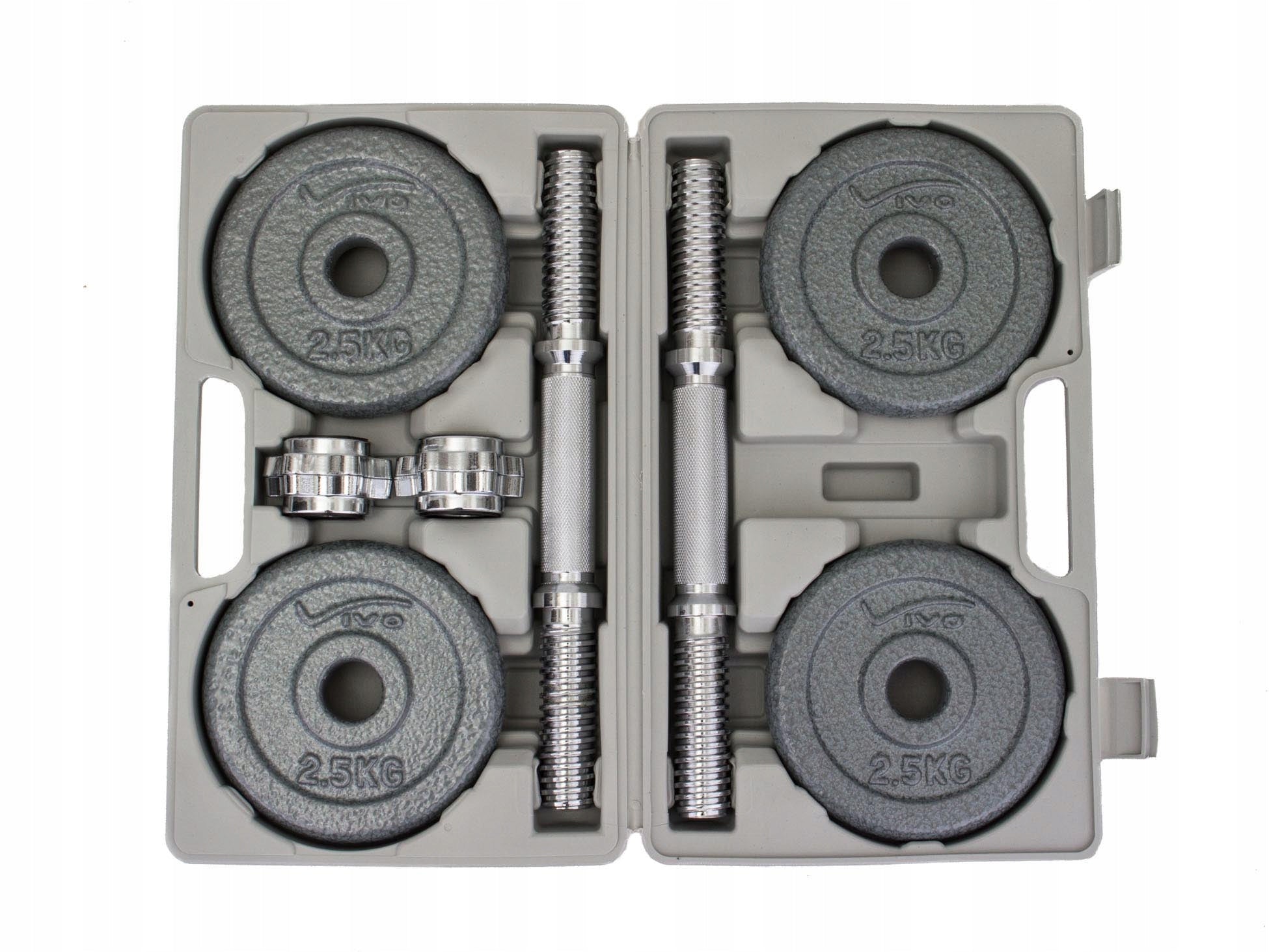 Hantelset Vivo, 2x7,5 kg 