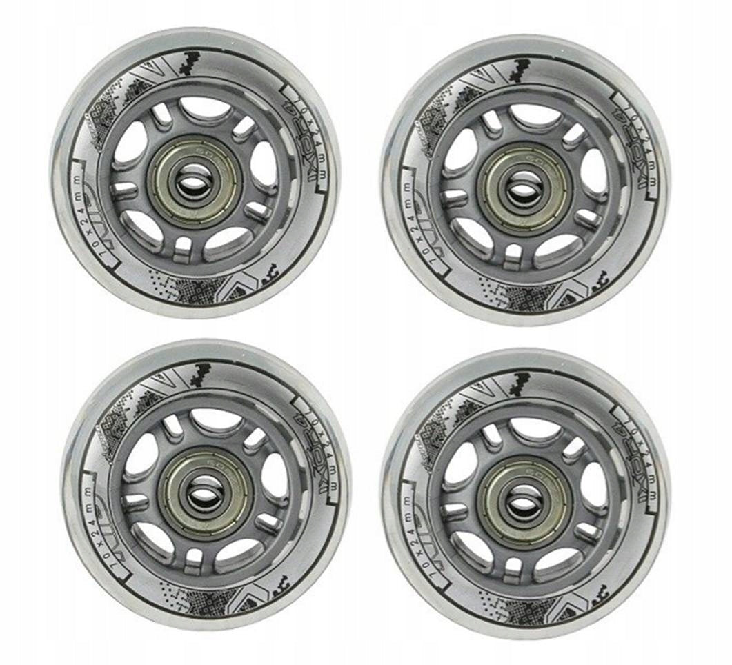 Ratukai riedučiams Nils Extreme PU, 70x24 mm/82A, 4 vnt.