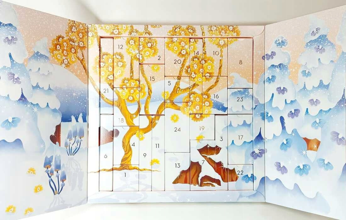 Kosmetikos rinkinys Advento kalendorius Lumene Advent Calendar 2022 24 Nordic Beauty Treasures