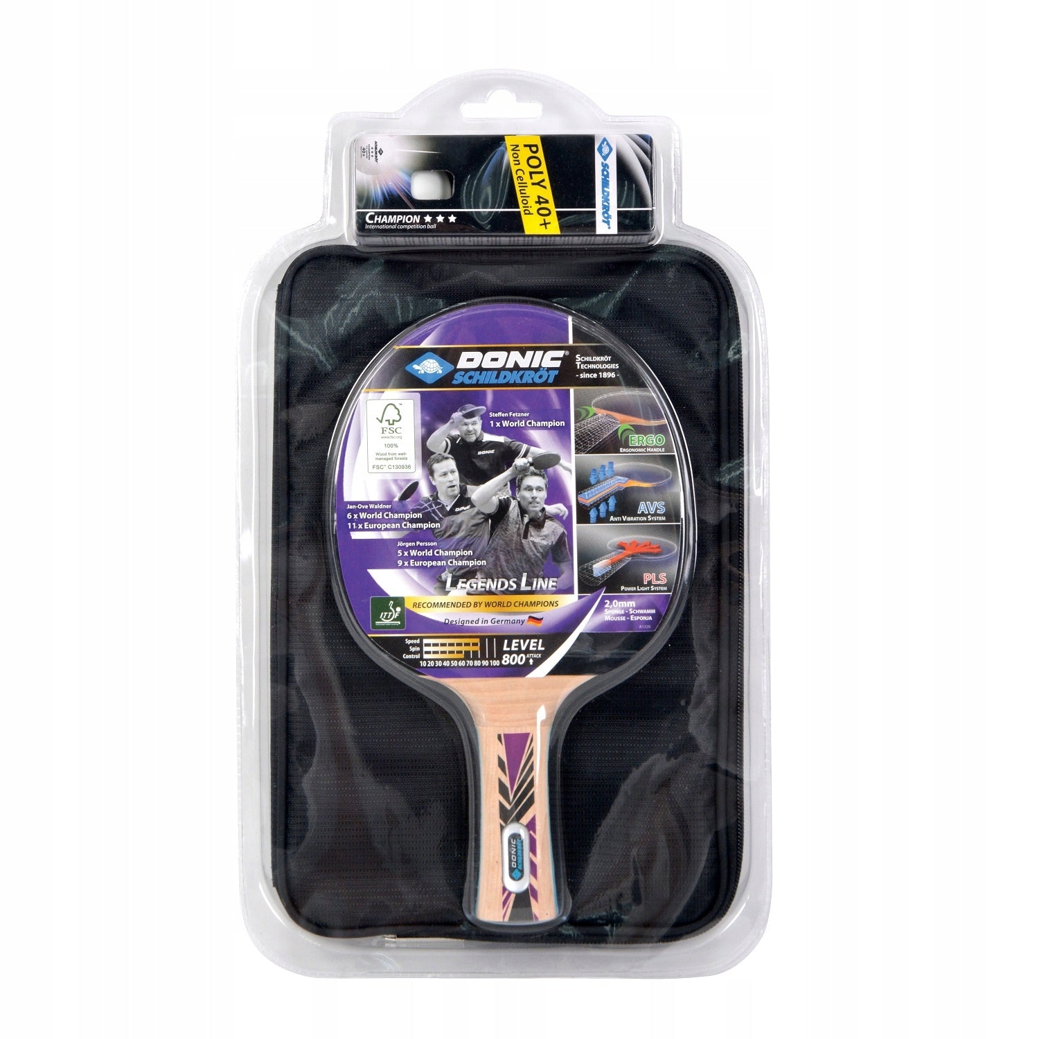 Tischtennisset Donic Schildkrot Legends 800 