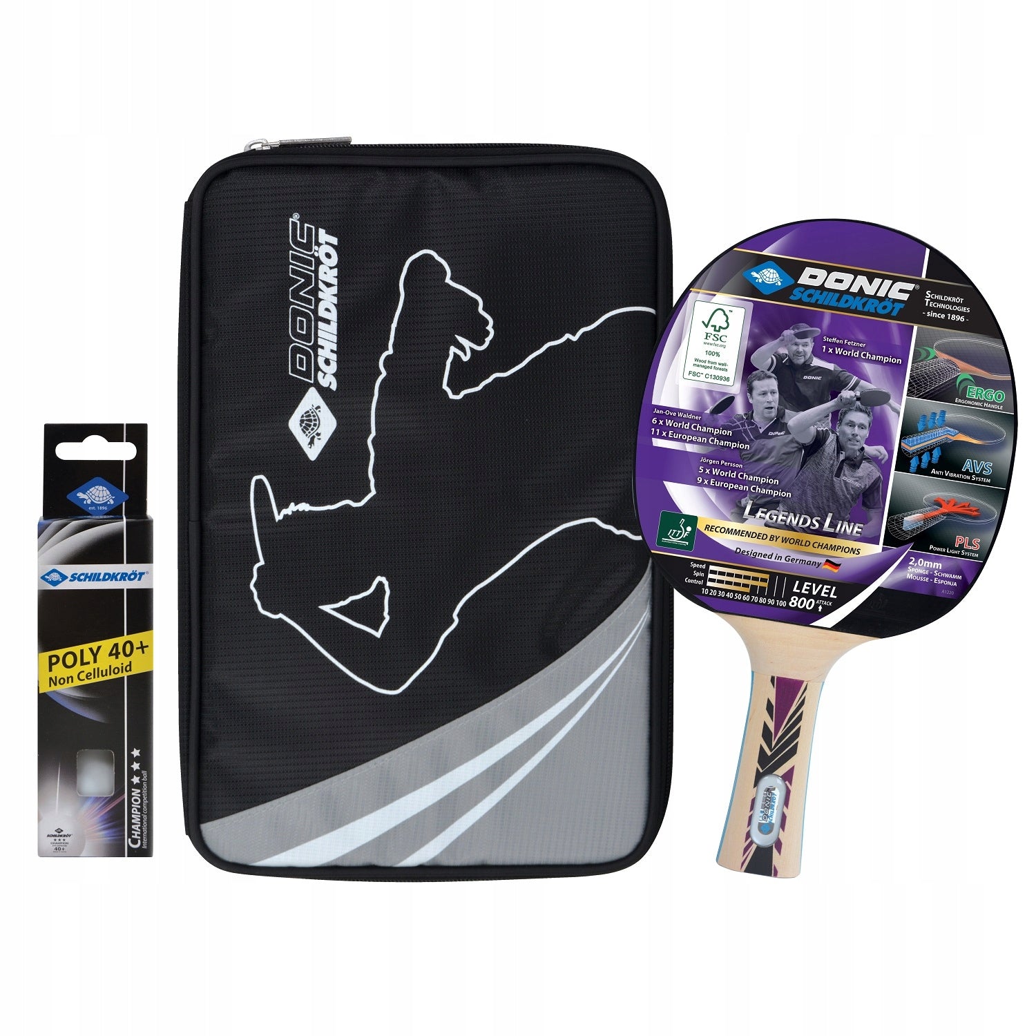 Tischtennisset Donic Schildkrot Legends 800 
